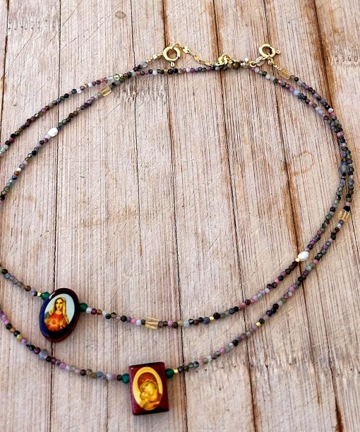 Sacred Heart of Mary Necklace